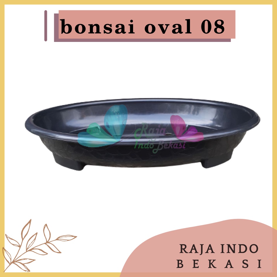 Ori Bjp Bonsai Oval Ov 08 Hitam Coklat Pot Bunga Plastik Bonsai Budi Jaya Motif Batu Alam Ceper Pendek Pot Bonsai Plastik Keramik Semen Bonsai Mame Kelapa Besar Mini