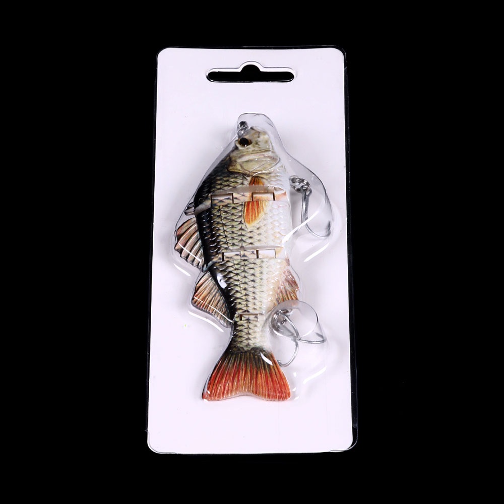 Hengjia 1pc Umpan Pancing Hardlure Bentuk Ikan Imitasi 10cm / 22g