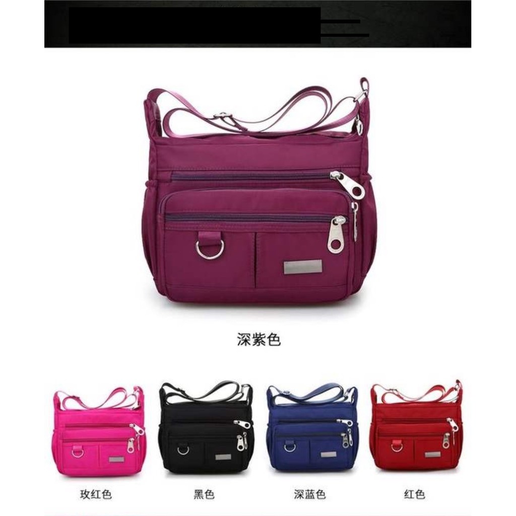 S25 tas wanita multifungsi/waterproof women sling bag tas selempang