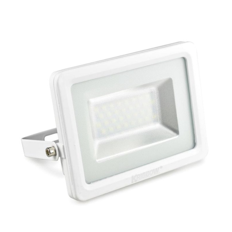 Krisbow Lampu Sorot LED 20 Watt ip65 6000K Warna Cool Daylight