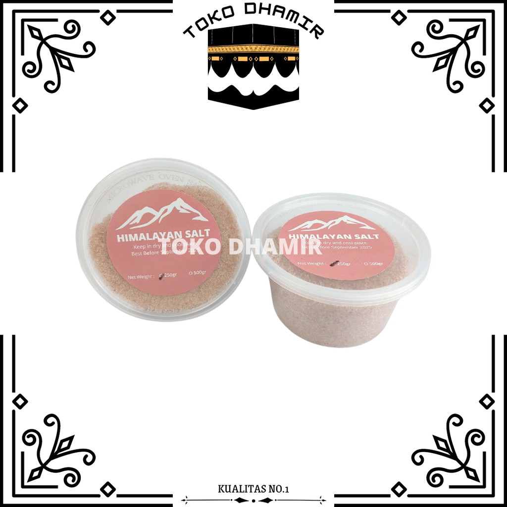 

Garam Himalaya 250 Gr | Pink Salt Original Premium | Himalayan Salt Original Premium