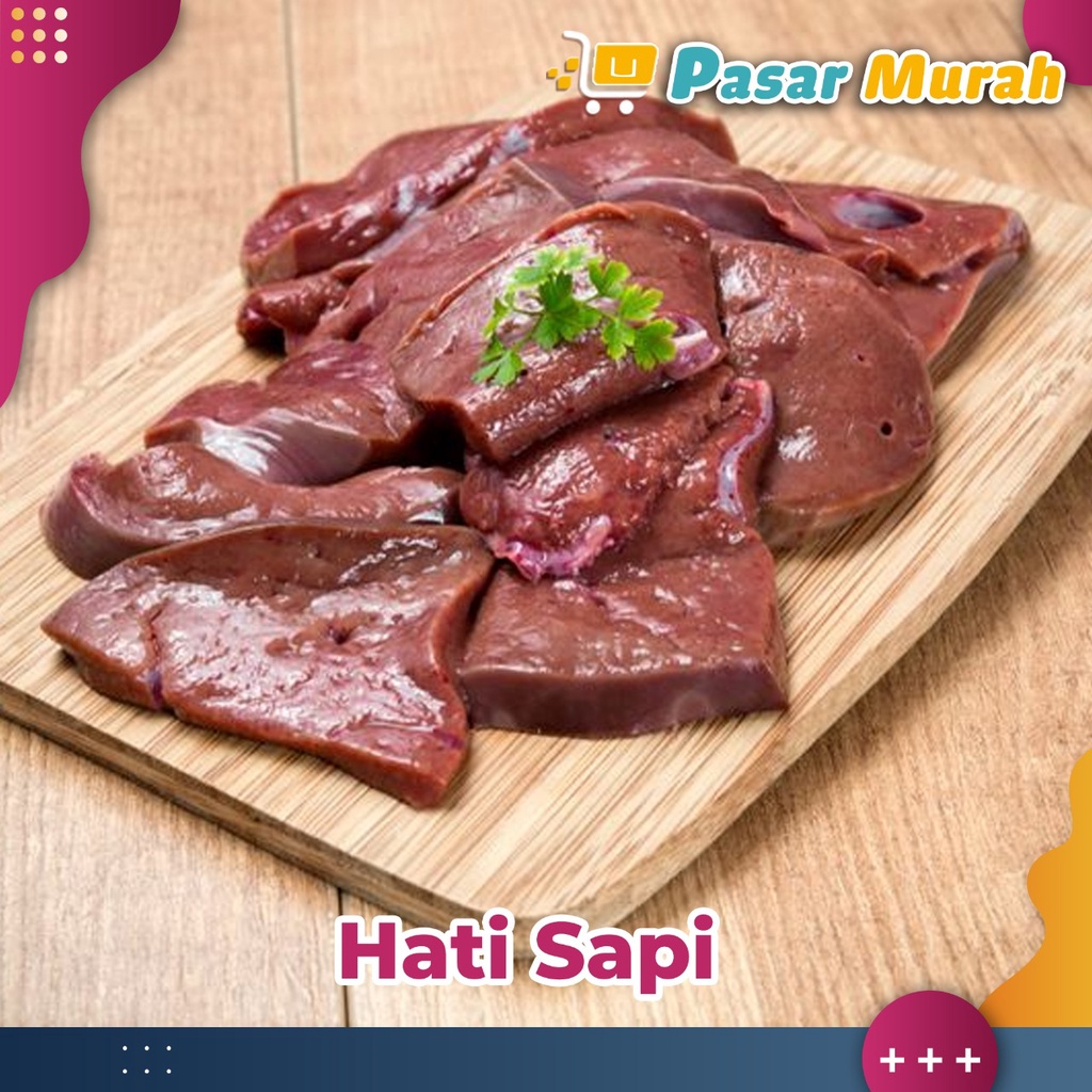 

Hati Sapi - Beef Liver Frozen 1 Kg