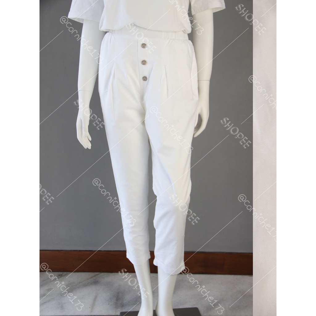 Corniche Lily Pants Putih - TH90290