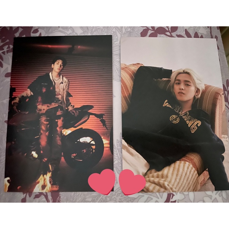 Seventeen attaca photocard pc postcard op 1 2 S.Coups Seungcheol Wonwoo