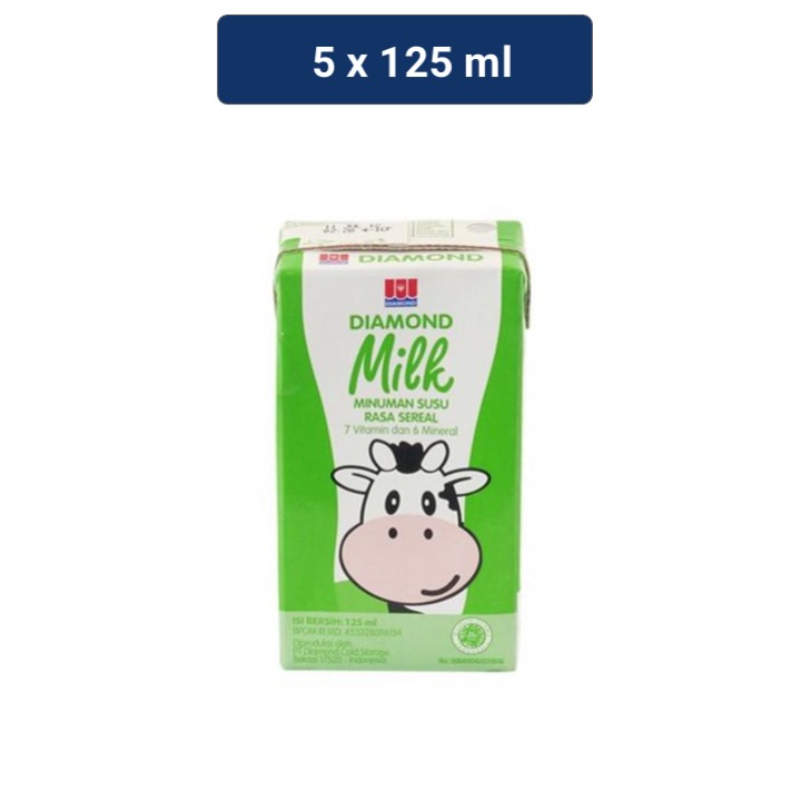 

Diamond Milk Susu Rasa Sereal 5 x 125 mL