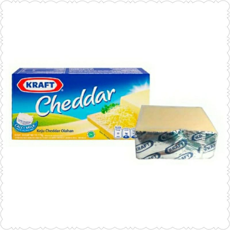 

Kraft Keju Cheddar 165gr