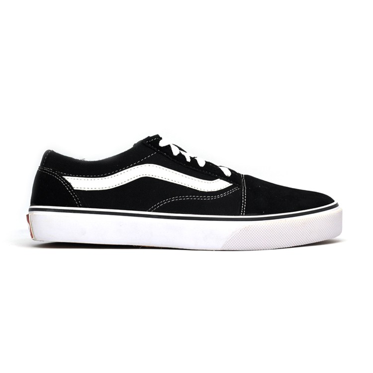 TERMURAH, TREKECE !!! SEPATU OLDSKOOL BLACK WHITE Size 36-43 GRADE PREMIUM