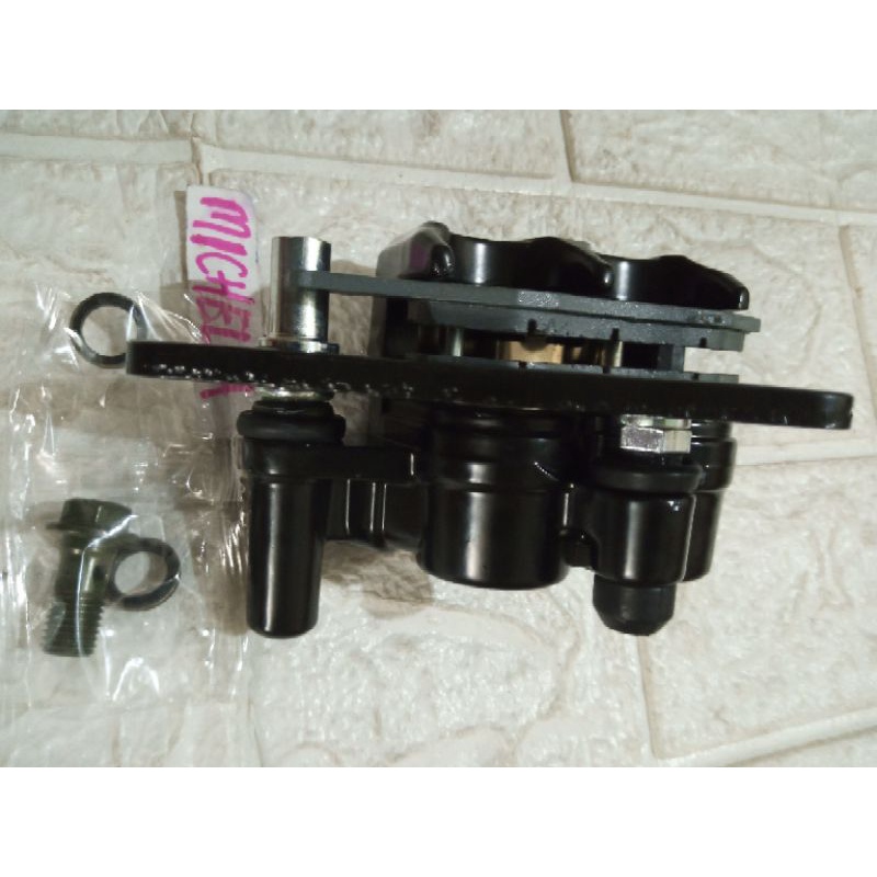 caliper depan Supra x,Supra fit new,kharisma,Supra x 125 NISSIN hitam