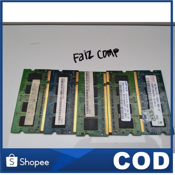 RAM LAPTOP MEMORY LAPTOP SODIMM DDR 2 1 GB