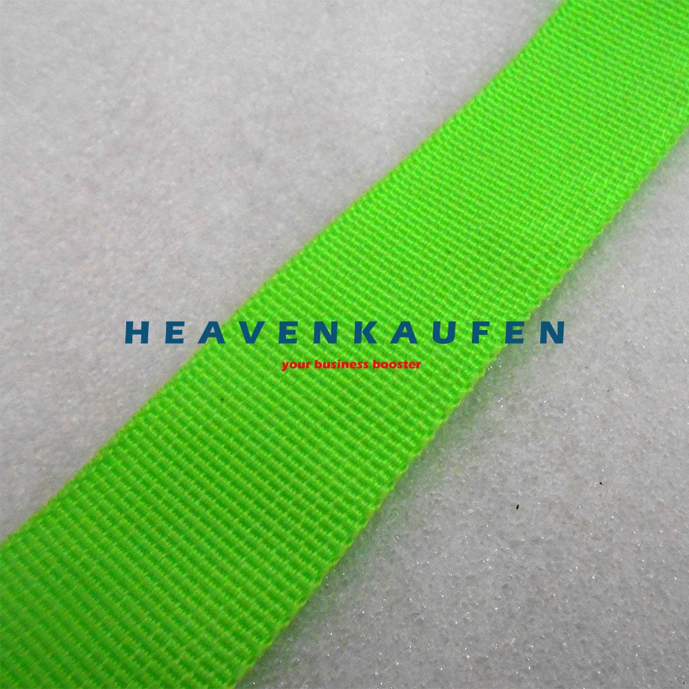 Webbing Tas Lebar 3,8 cm Warna Hijau Pupus / Hijau Muda Harga Per Meter