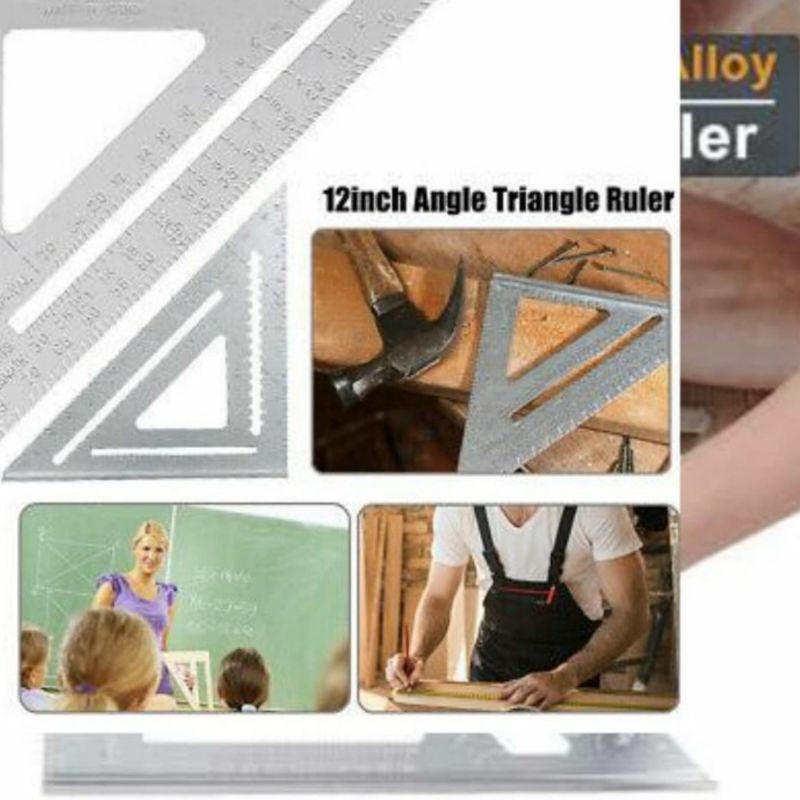 

SPEED SQUARE ALLOY 12INCH / PENGGARIS SIKU BAHAN ALLOY 12INCH