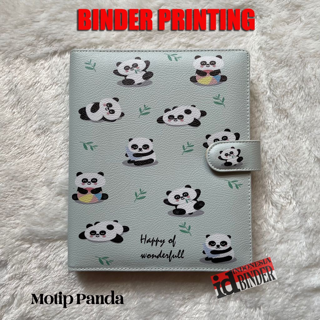 

BINDER PRINTING MOTIP PANDA WONDERFULL A5 & B5
