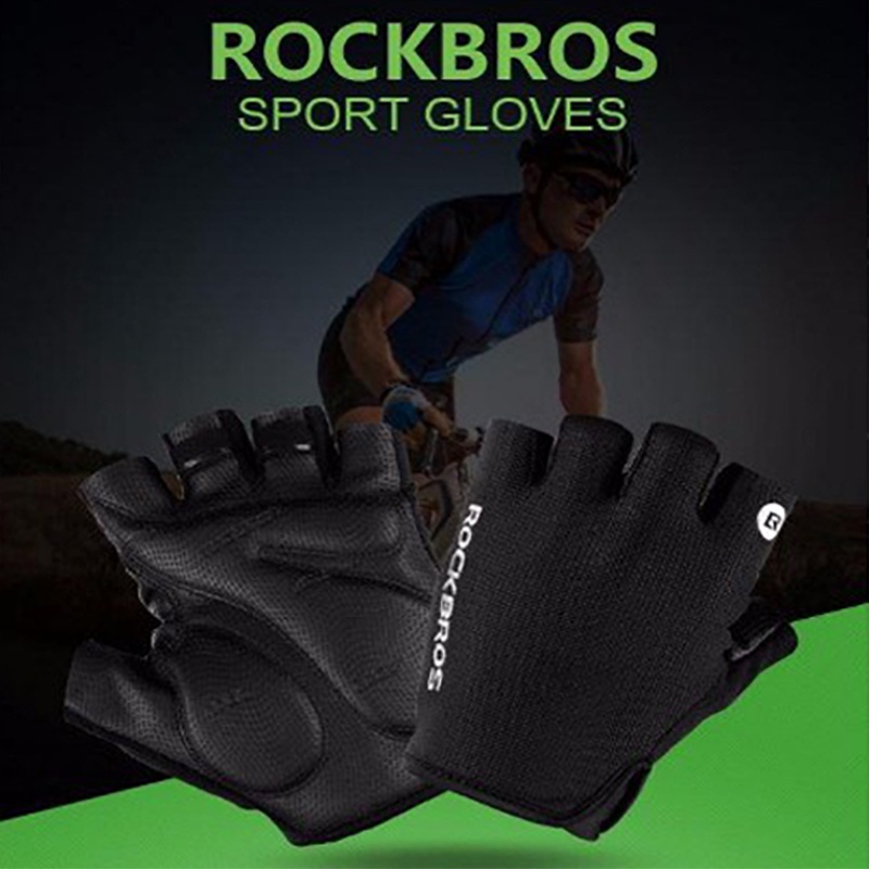 ROCKBROS S106 Bike Glove Half Finger Sarung Tangan Sepeda