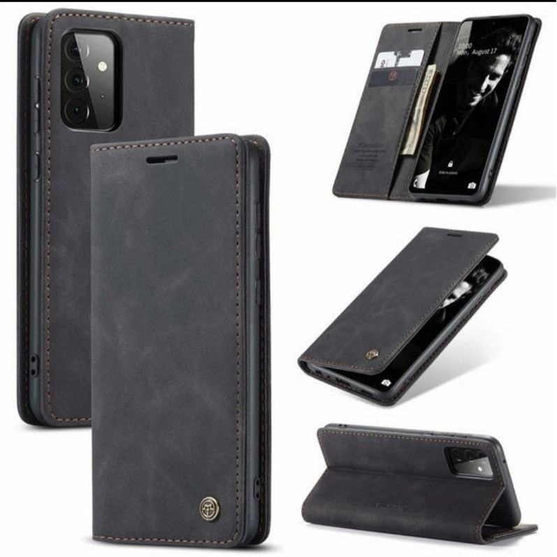Flip Case Samsung Galaxy A52 A72 A51 A71 A31 A30 A30s Wallet Leatheelr Case CaseMe Soft Cover Kulit