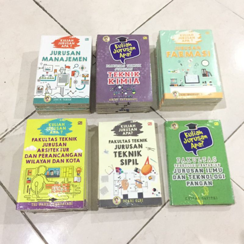 Buku SERI KULIAH JURUSAN APA / Buku KULIAH / PERKULIAHAN / PERGURUAN TINGGI