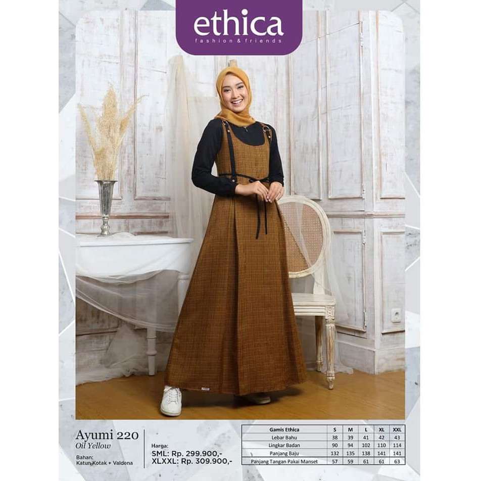 ETHICA AYUMI 220 OIL YELLOW~SA'ADAH COLLECTION
