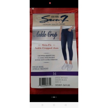 CELANA JEANS IMPORT BRANDED SEVEN7