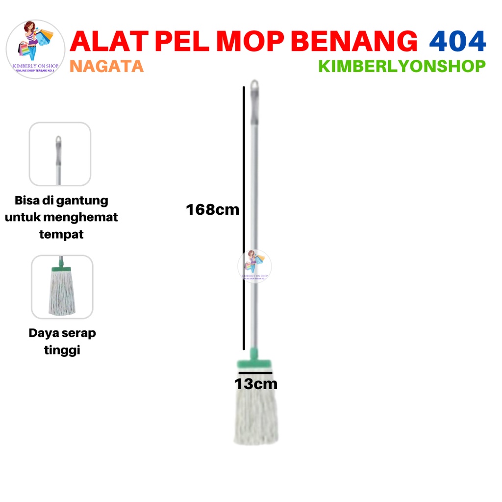 Alat Pel Mop 404 Gagang Nagata