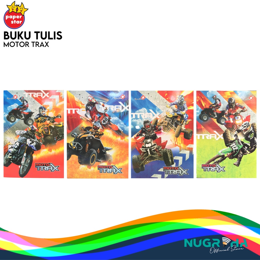 

BUKU TULIS BOXY 42 LEMBAR PAPERSTAR – MOTOR TRAX