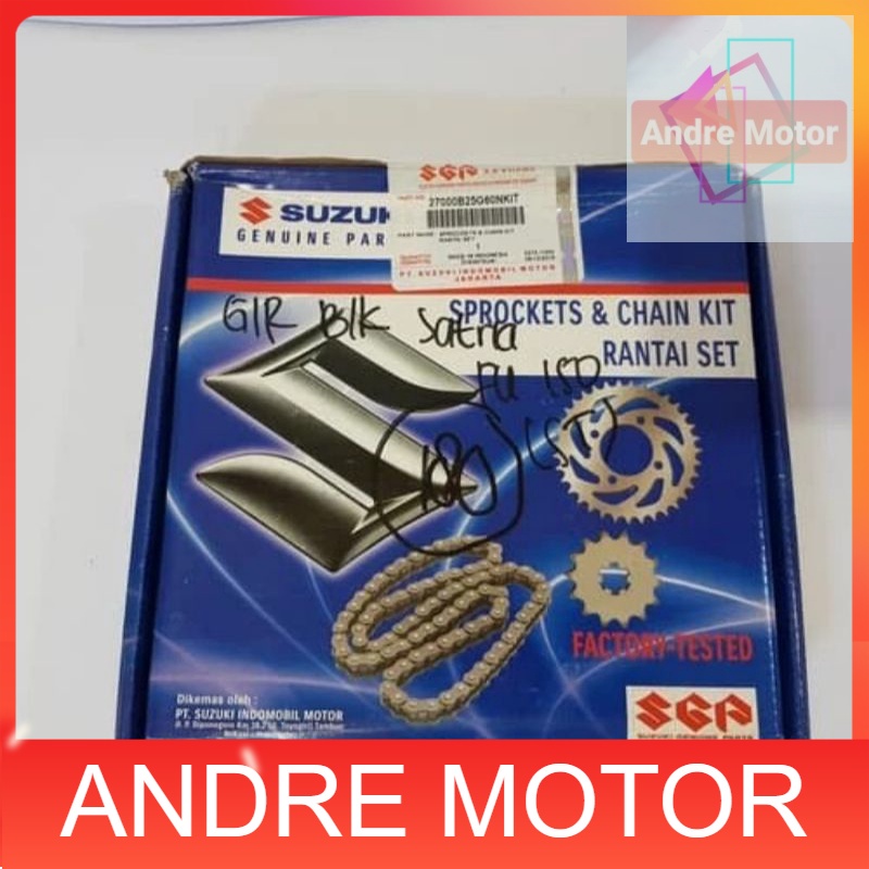 GEAR SET SATRIA FU ORIGINAL SGP 27000B25G60NKIT