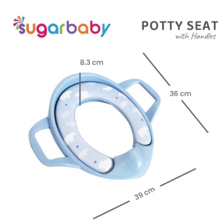 Potty Seat with Handle Sugar Baby dudukan toilet