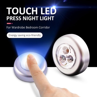 Lampu Emergency Stick N Click Touch Lamp LED / Lampu Tempel Sentuh Portable 3 LED