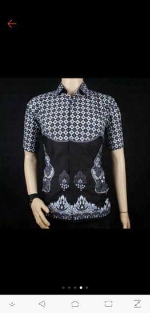 Bergaransi & Bisa Permak Ukuran! Batik Matilda Pekalongan Hem Kemeja Batik Katun Prima Halus Premium