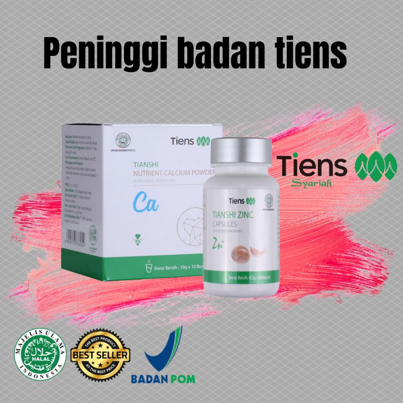 TIANSHI NUTRIUM CALSIUM POWDER [tianshi natrium  powder] [ kalsium  aman dan halal] | zinc