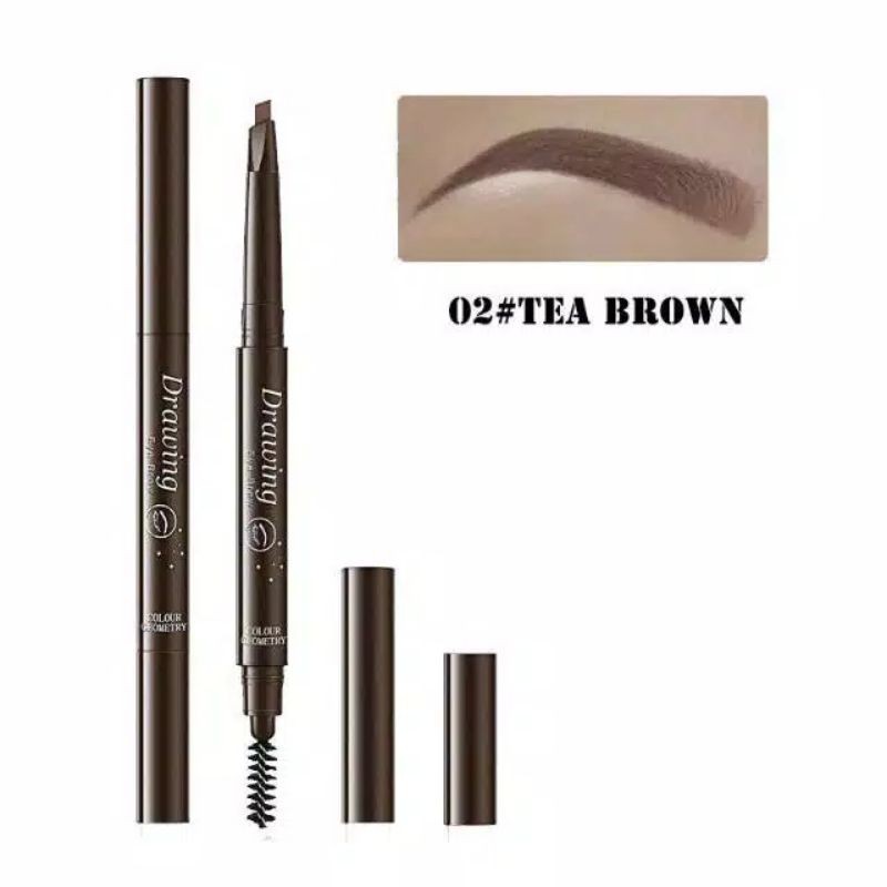 Drawing Eyebrow Etude  I Pensil Alis putar