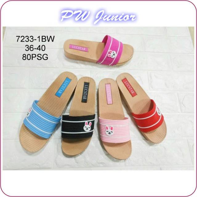 Obral Sandal lucstar 7233 - sandal slop cewek