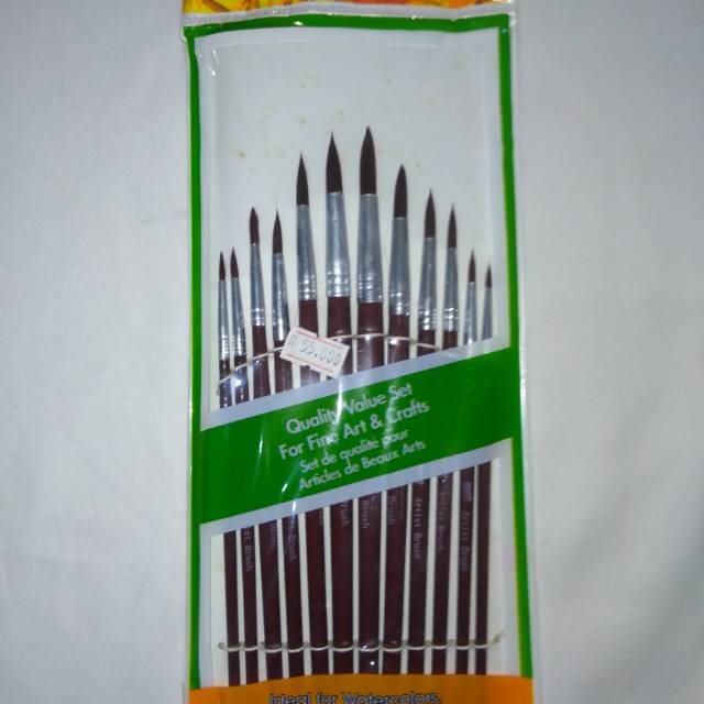 

Kuas Set Bianyo Lancip 8006A