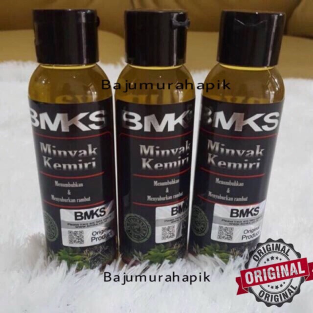 BMKS Minyak Kemiri BPOM/penyubur rambut minyak kemiri bmks bpom