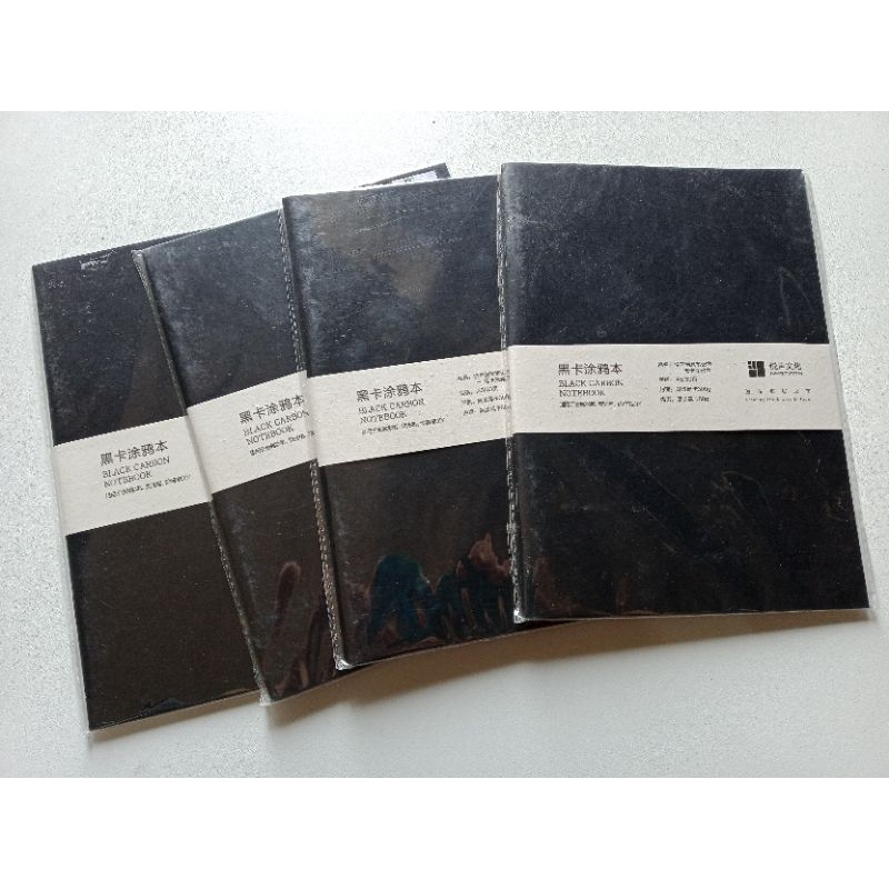 

Hyacinth Black carbon DIY Notebook A5
