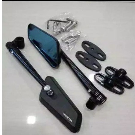 Kaca Spion CNC Model Circuit Hitam