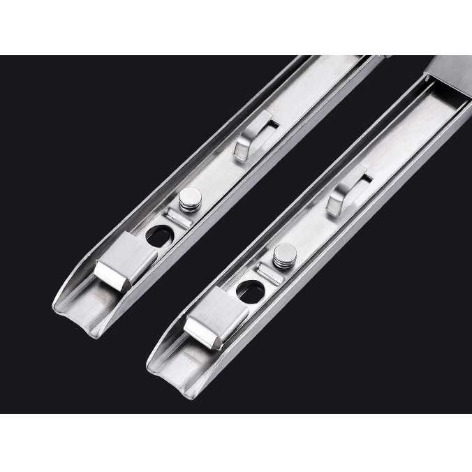 XIDA Bracket Engsel Siku Stainless Load 65kg 10 Inch 2 PCS - JM00