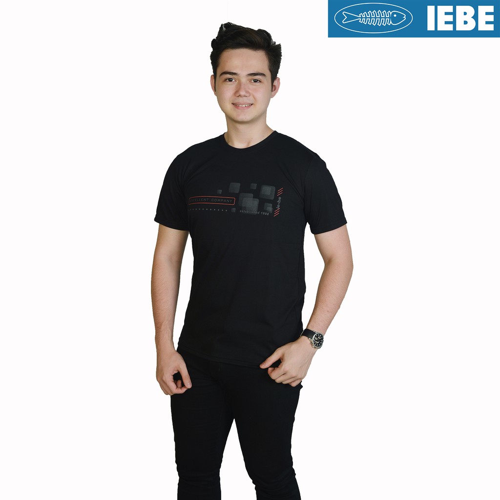 

IEBE Kaos Lengan Pendek Pria Classic J1LI5293