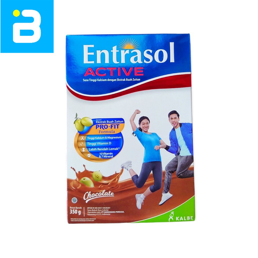 

Entrasol Active Chocolate 350 G