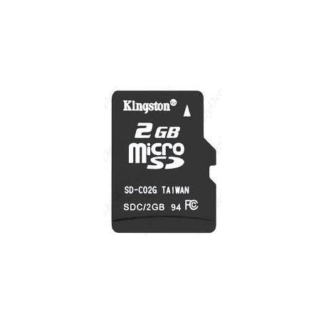 MicroSD Memory TF card + SD Card Adapter Kingston Sandisk Micro SD 2GB