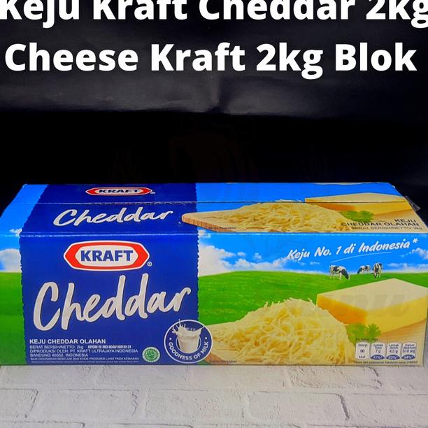 

Keju Kraft Cheddar 2kg