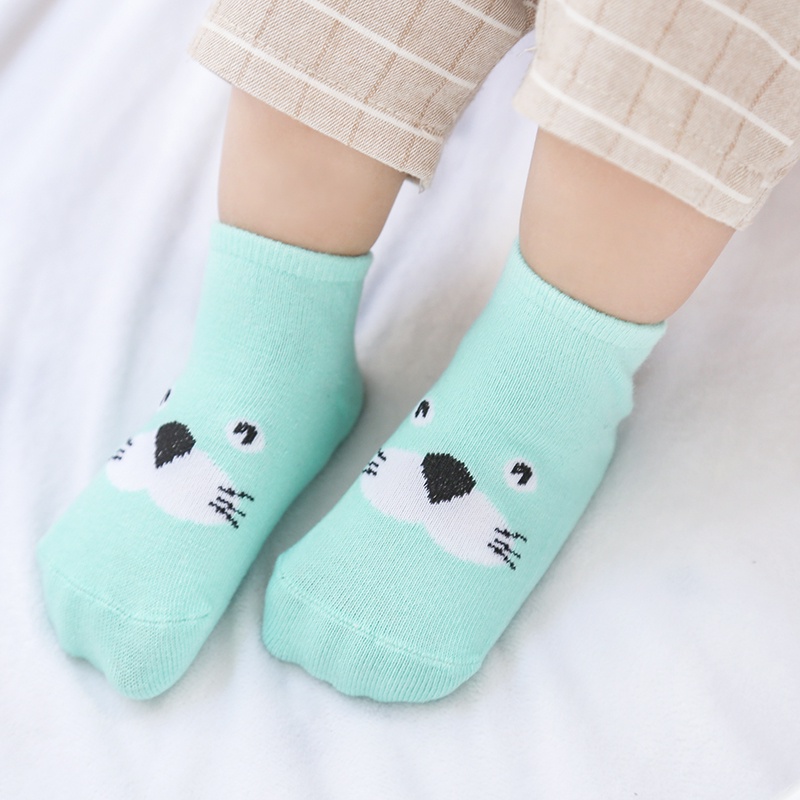 Kaus kaki bayi anti slip hewan lucu / Kaos kaki anak bayi / 3D Baby Socks / Kaos kaki bayi murah / Kaus kaki kartun bayi (B87-88)