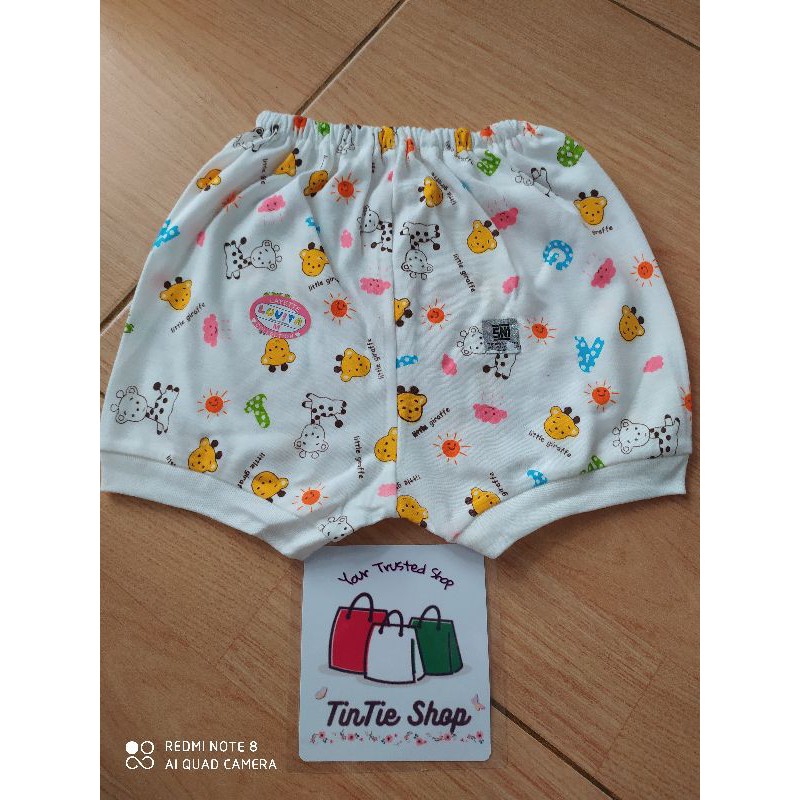 Celana pendek Bayi /anak laki laki /perempuan (3pcs)