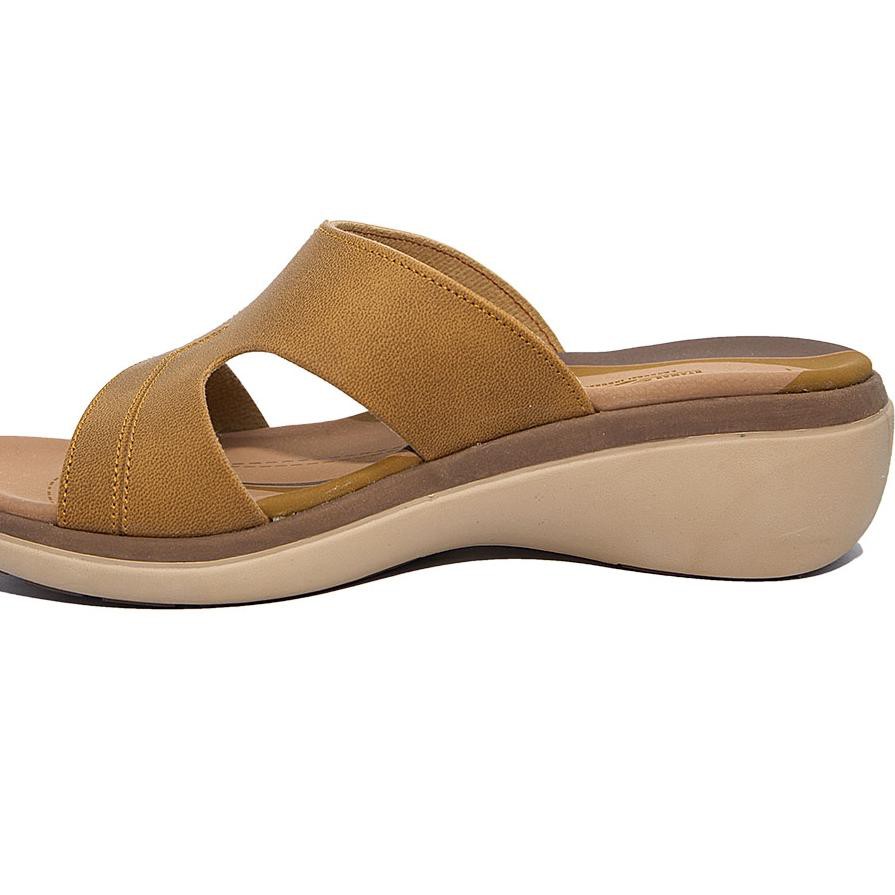  TERBARU  Homyped  Friska N52 Sandal  Wanita  Coklat Muda 41 