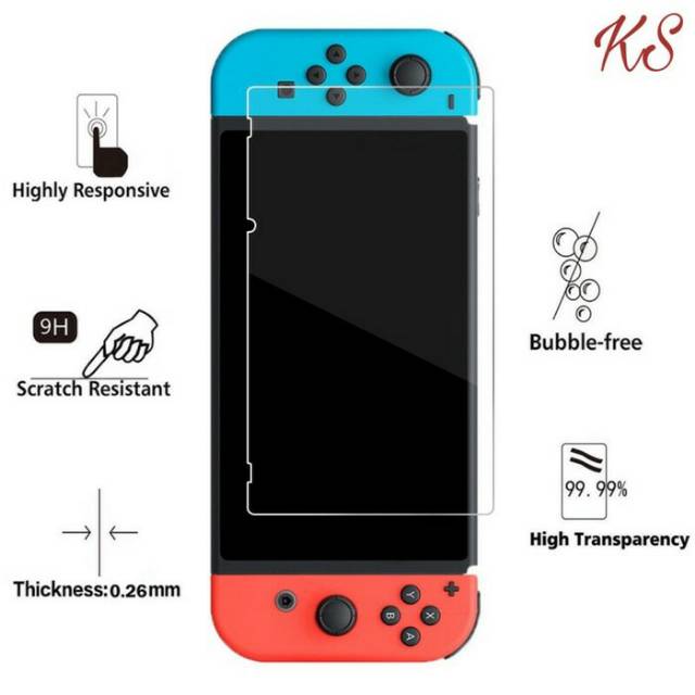 Tempered Glass Screen Protector Nintendo Switch V1 V2