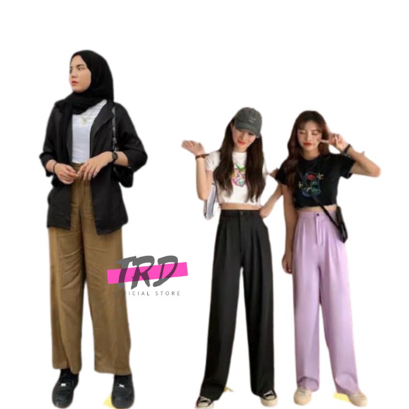 YORA PANTS Kulot Wanita | Celana Kantor Wanita
