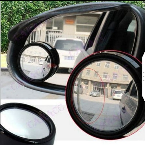 kaca spion tempel bulat mini kaca spion bulat tempel kaca spion bulat kecil kaca spion - HR Motoshop