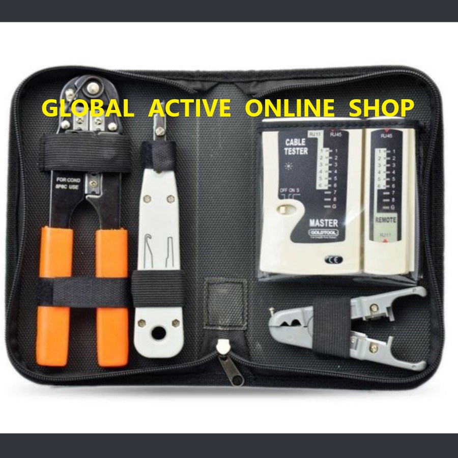 Goldtool Network Toolkit TTK-366 / 4pcs Network Tool Kit