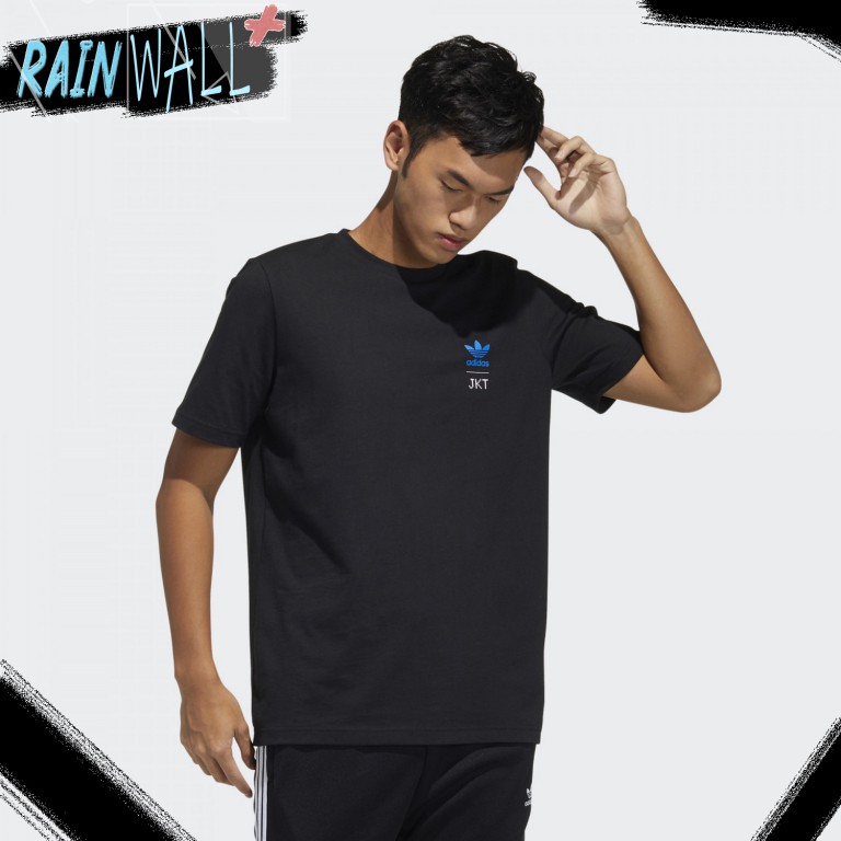 Adidas Jakarta Tee Atasan Tee Kaos Pakaian Casual Sport Olah Raga Pria Original