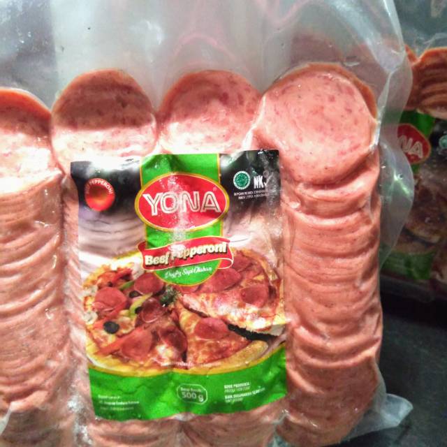 

Pepperoni Yona /daging sapi olahan/ daging sapi 500gr