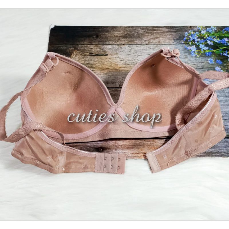 BRA SIMPLE NON KAWAT BUSA TIPIS, SIZE 36-42