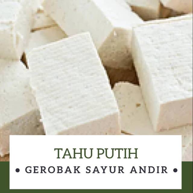 

Tahu Putih / bungkus